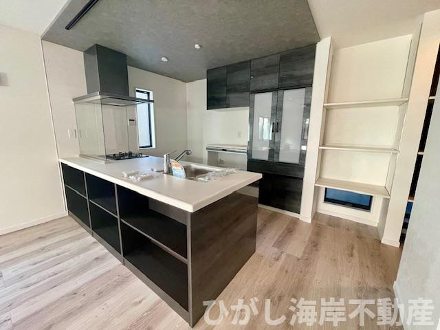 茅ヶ崎市浜竹4丁目　新築戸建　全３棟のキッチン|キッチンスペース