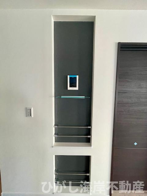 茅ヶ崎市浜竹4丁目　新築戸建　全３棟のセキュリティ|TVモニター付きインターフォン