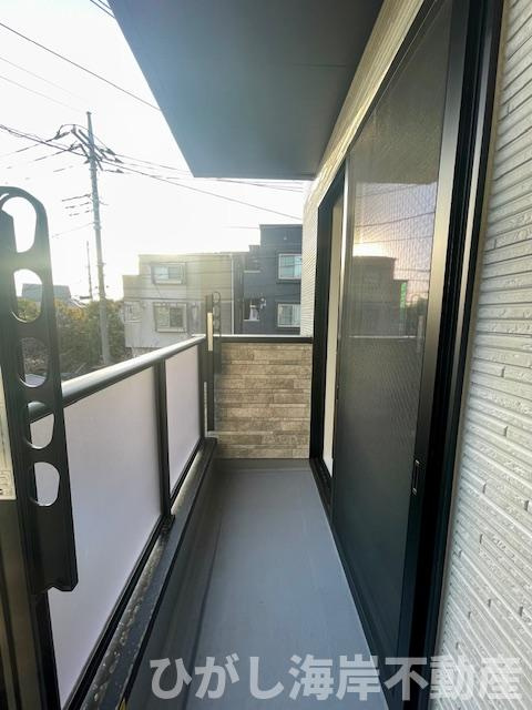 茅ヶ崎市浜竹　新築戸建　全３棟のバルコニー|バルコニー