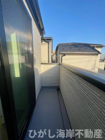 茅ヶ崎市浜竹　新築戸建　全３棟のバルコニー|バルコニー