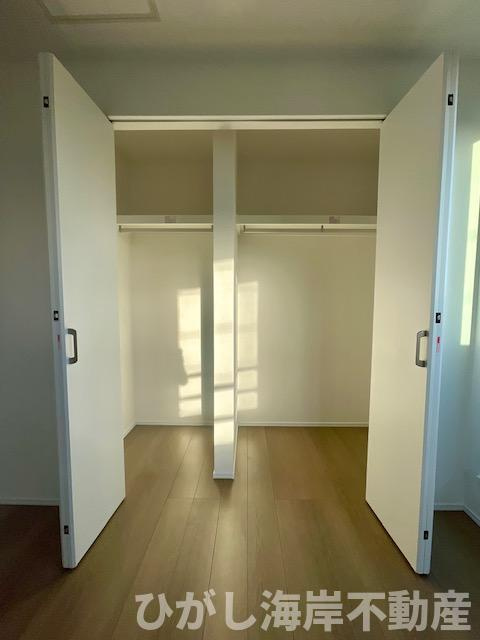 茅ヶ崎市浜竹　新築戸建　全３棟の収納|各居室　収納スペース付き
