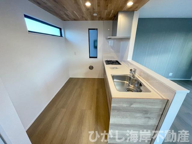 茅ヶ崎市浜竹　新築戸建　全３棟のキッチン|キッチンスペース