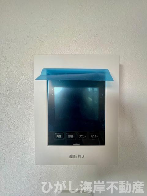 茅ヶ崎市浜竹　新築戸建　全３棟のセキュリティ|TVモニター付きインターフォン