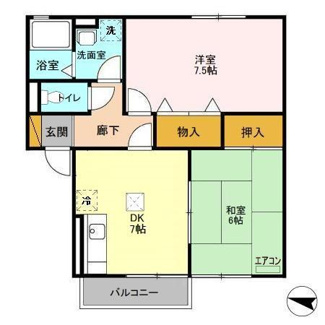 【間取り】 | クレール新柏
