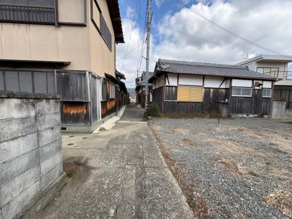 和歌山市宇田森　土地の前面道路含む現地写真