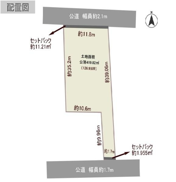 和歌山市宇田森　土地の土地図