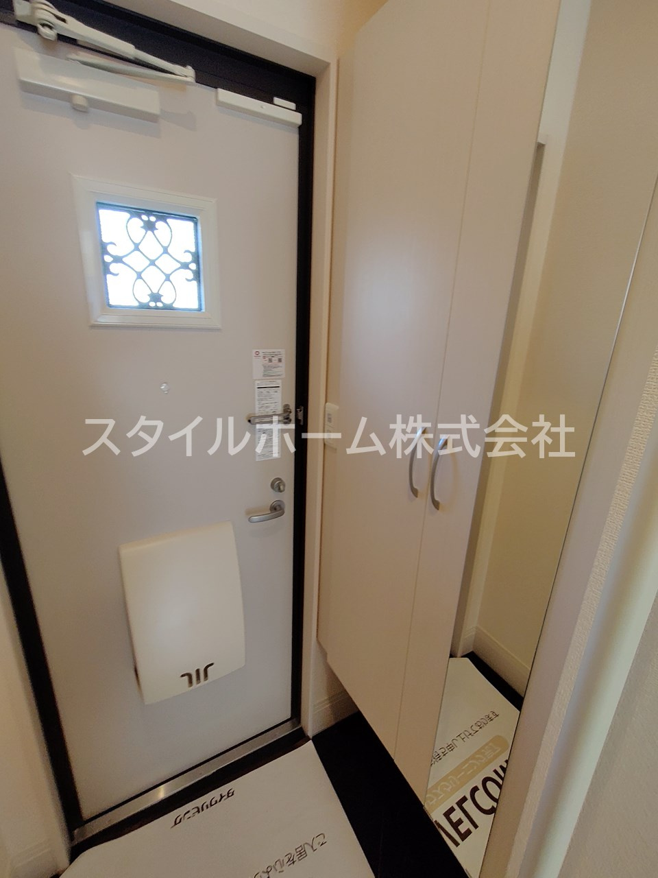 リシュドールＢの玄関|イメージ写真です。