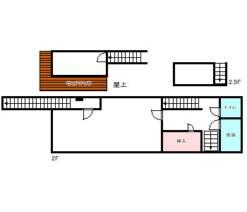 籠田町32店舗 の間取り