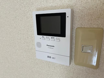【セキュリティ】 | コーポカワムラ | カメラ付インターホン