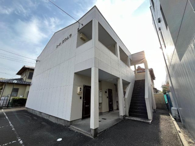 【エントランス】 | コーポカワムラ | 外観写真（昼）