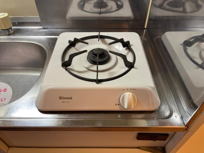 【キッチン】 | コーポカワムラ | ガスコンロ