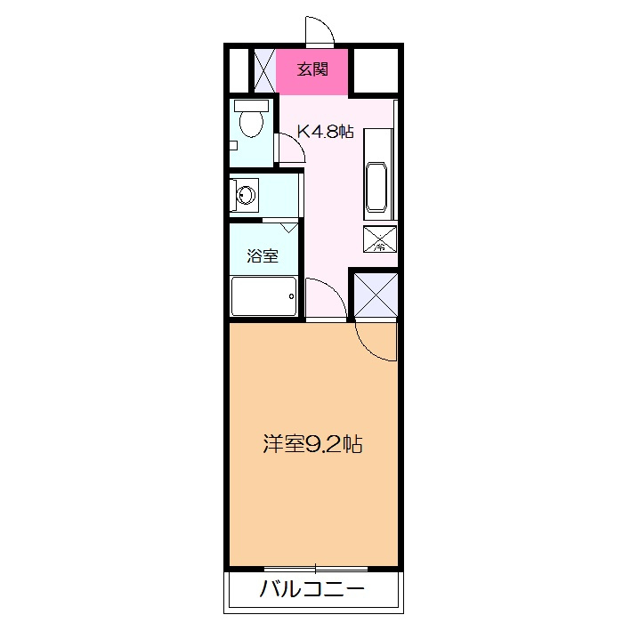 グラシューズの間取り
