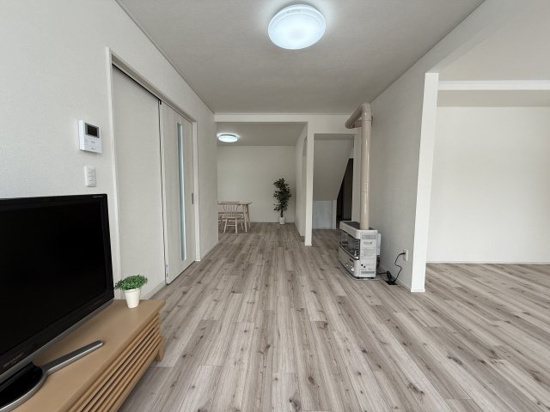 【居間・リビング】 | 網走市海岸町６番１－１号、６番１－２号　中古売家