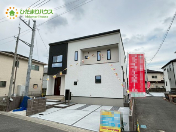 熊谷市上之　新築一戸建て　02の外観|お子様の通学も安心♪
小学校まで徒歩10分です(^^)/