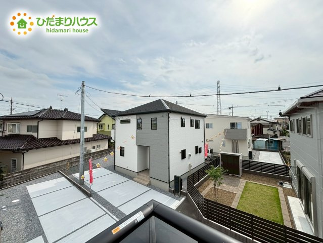 熊谷市上之　新築一戸建て　02の展望|日当たり良好です☀