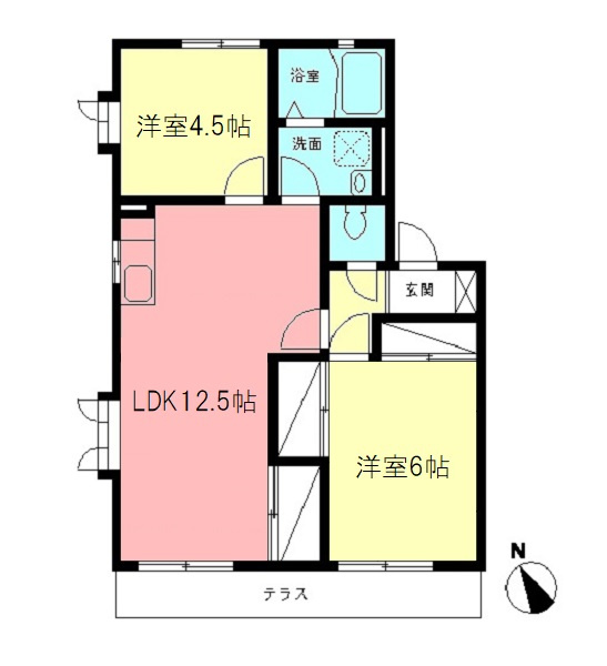 カサグランデ湘南3の間取り