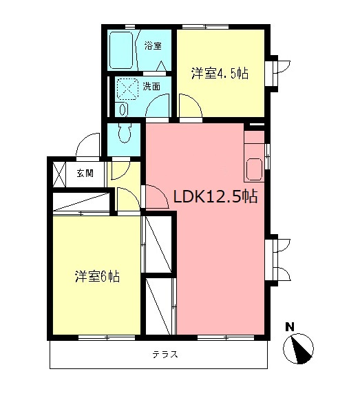 カサグランデ湘南１の間取り
