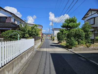 【前面道路含む現地写真】 | 鳥取市津ノ井土地