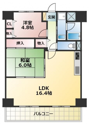 エクセレントバーツの間取り