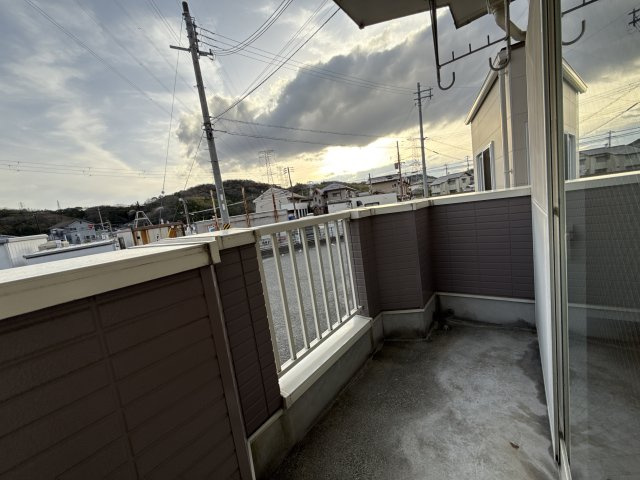 フレンドリー大野のバルコニー