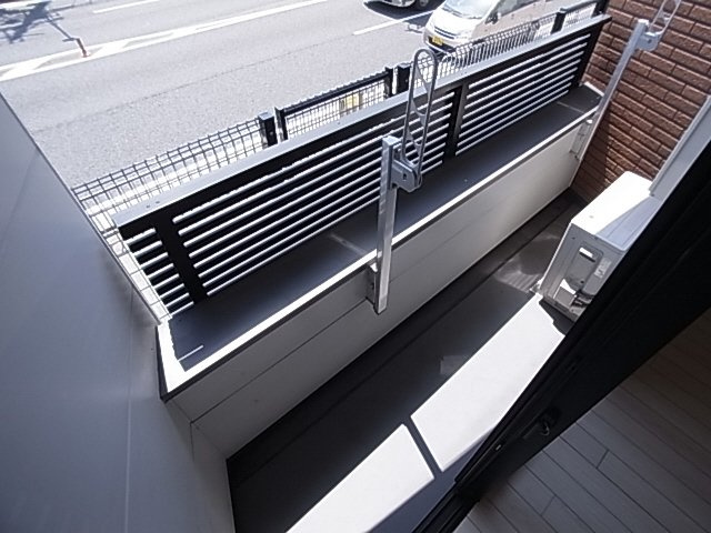 神戸市須磨区須磨浦通６丁目のアパートのバルコニー|バルコニー