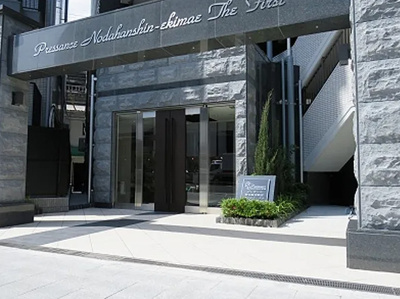 【エントランス】 | プレサンス野田阪神駅前ザ・ファースト | 毎日通るエントランスはこのようになっています