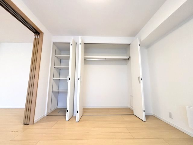 壁一面、大容量な収納スペース★