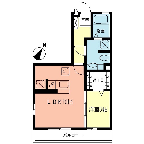 サンハイムＢの間取り
