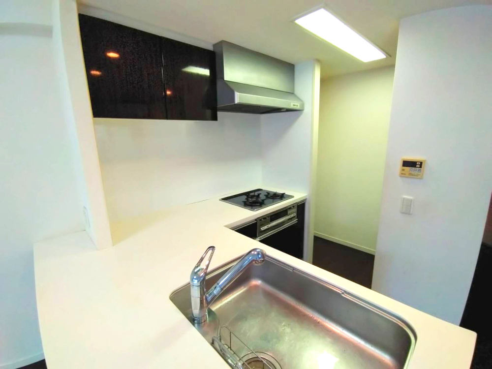 アンビシャス河辺のキッチン