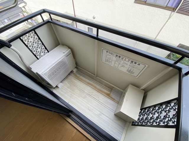 神戸市須磨区須磨浦通６丁目のアパートのバルコニー|バルコニー