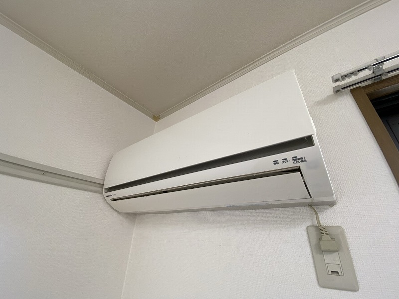 神戸市須磨区須磨浦通６丁目のアパートの設備|エアコン