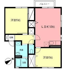 ドミールプランタンの間取り