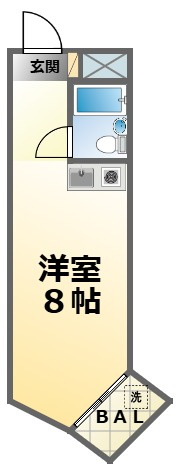 コート・サラ2の間取り