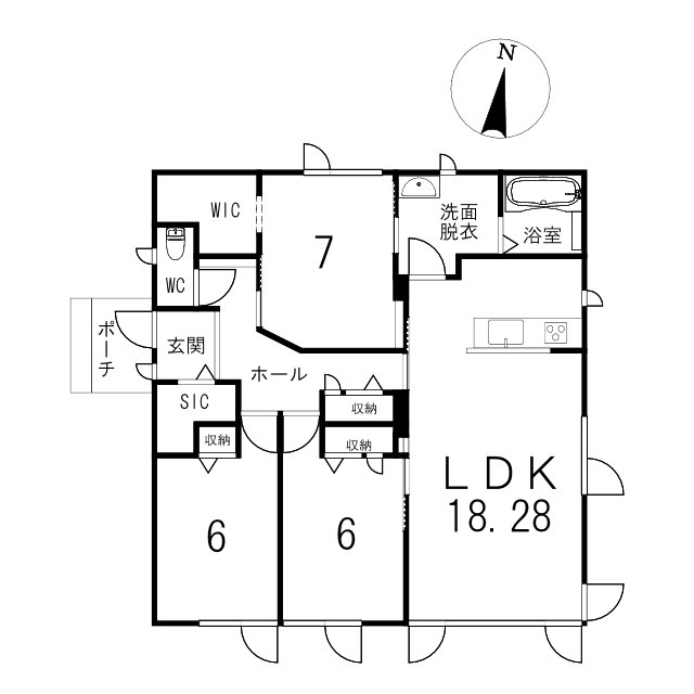 【間取り】の画像