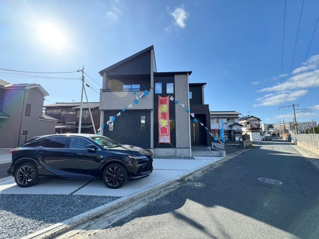 ーAdoble＋アドブル＋ー小倉南区八幡町4期　【小倉南区　新築戸建て】の外観|Adobleデザイン性が魅力の建売住宅です♪　【小倉南区　新築戸建て】