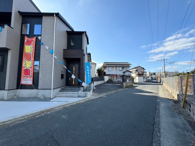 ーAdoble＋アドブル＋ー小倉南区八幡町4期　【小倉南区　新築戸建て】の前面道路含む現地写真|閑静な住宅街でのんびり生活できます　【小倉南区　新築戸建て】