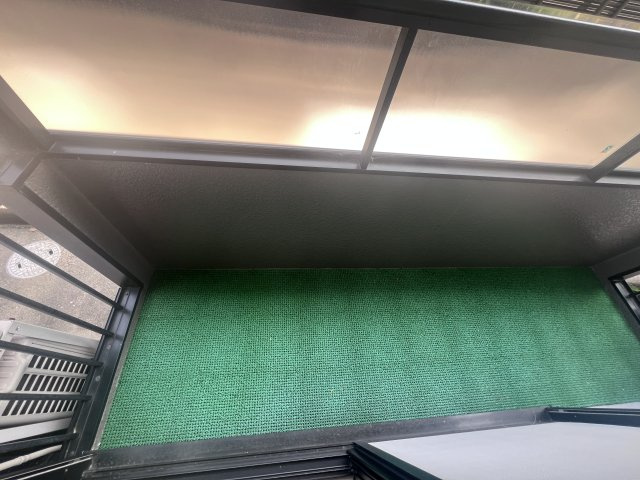 ジュネス離宮のバルコニー