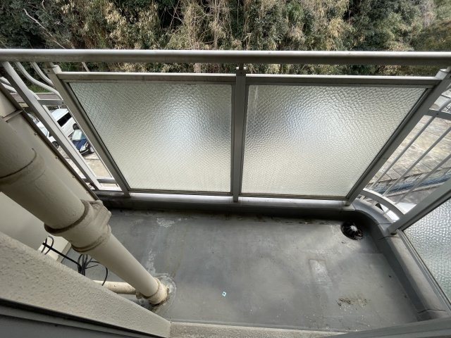 グリーンハイツ白川のバルコニー