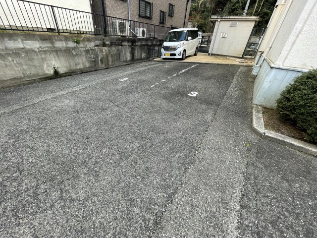グリーンハイツ白川の駐車場