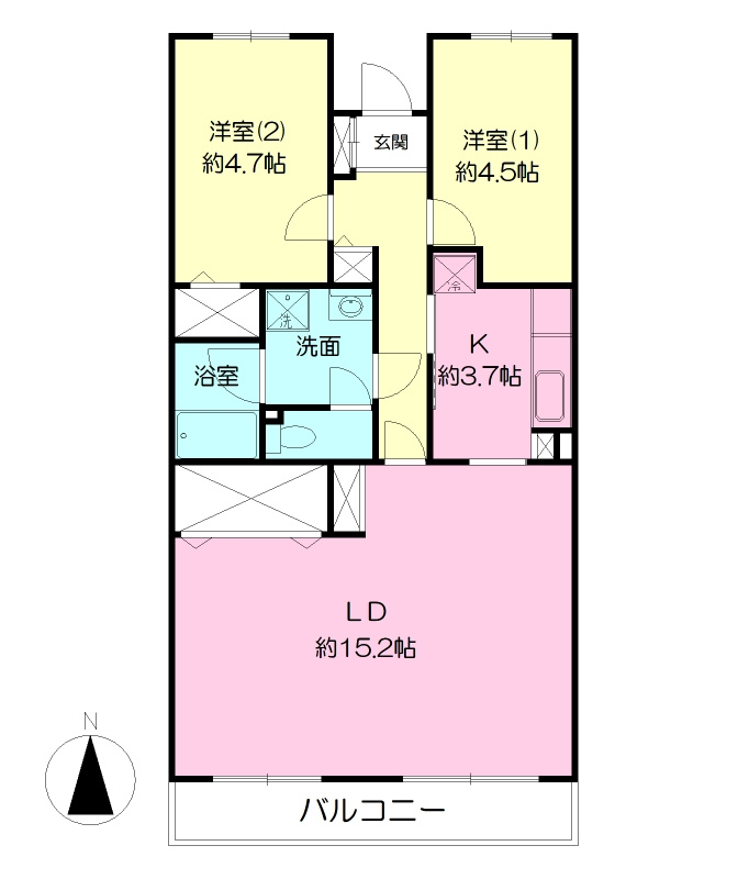 フォレストヒル緑園の間取り
