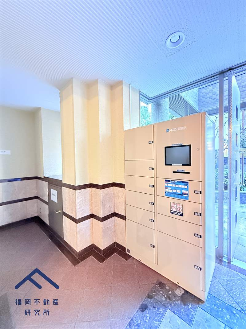 アーバンパレスアクス大濠のエントランス