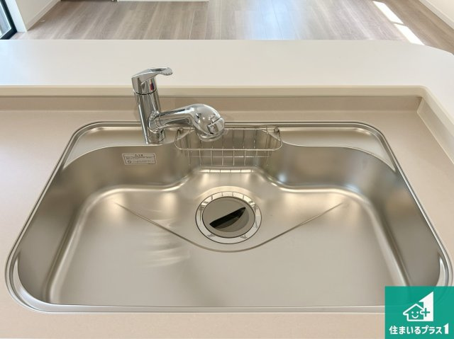 7(土)8(日)現地説明会　堺市南区槇塚台　ラスト1邸の設備|洗い物も楽にできる、広々シンク！