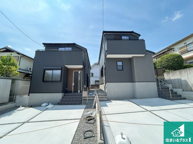 7(土)8(日)現地説明会　堺市南区槇塚台　ラスト1邸の外観|お客様に長く安心して住んでいだだける事にこだわった家づくり！住んでからのアフターサービスにもしっかりと取り組んでいます！