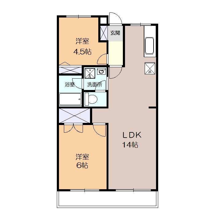 Ｔ・Ｊ・Ｐ日吉の間取り
