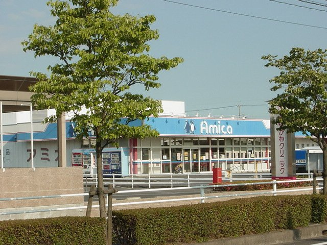 リビングストンの周辺|アミカ（スーパー）まで313ｍ