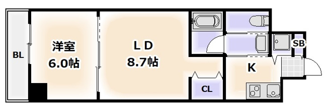 【間取り】 | ル・パピヨンBC