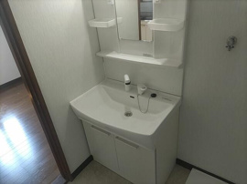 洗髪洗面化粧台