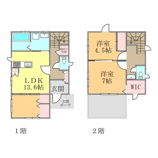 【間取り】 | 西石井戸建て