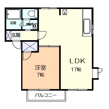 ソフィール璋Bの間取り