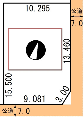 【区画図】 | 興津4丁目91-150売地